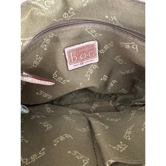 NWT!! B.O.C. Pink Shoulder/Crossbody Faux Leather Handbag Purse Western Cowgirl - Picture 7 of 14